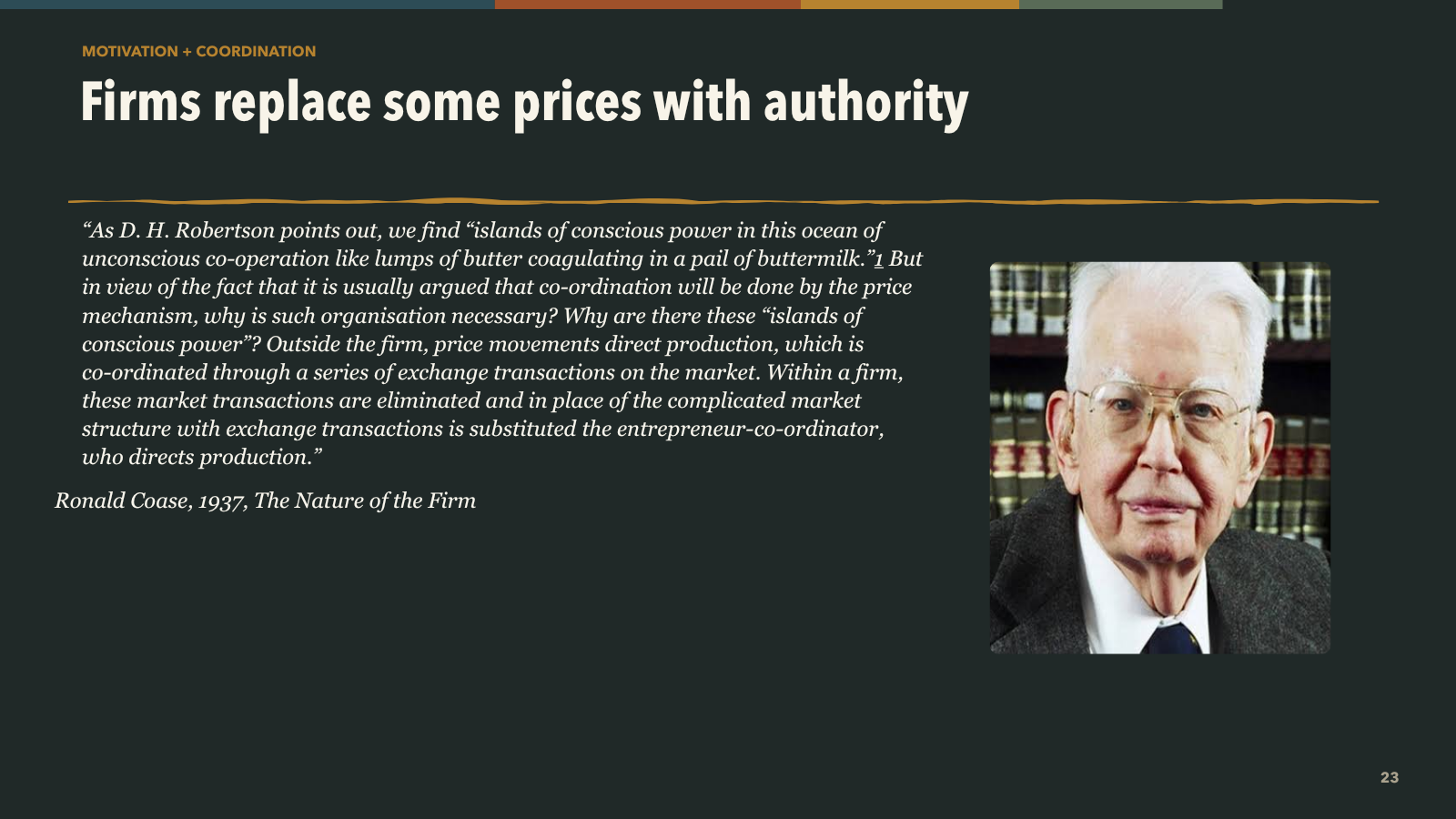 Firms replace some prices with authority