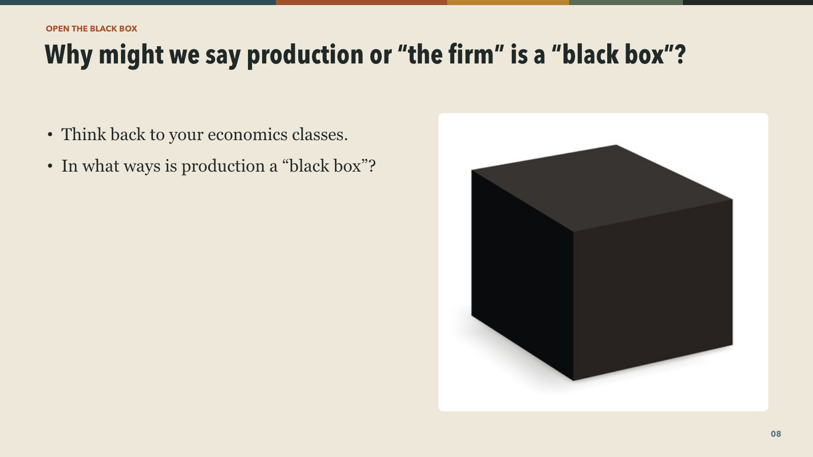Why the firm is a black box